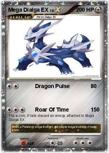 Pokemon Mega Dialga EX
