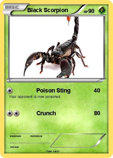 Pokemon Black Scorpion
