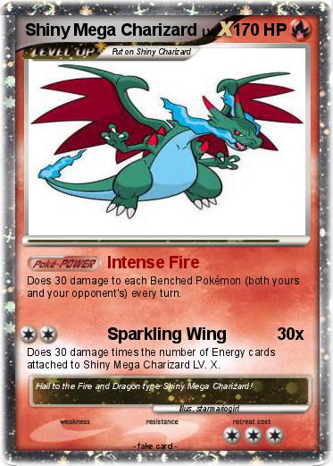 Pokemon Shiny Mega Charizard