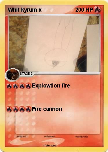 Pokemon Whit kyrum x