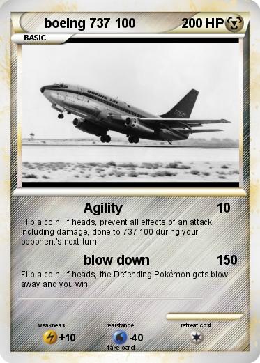 Pokemon boeing 737 100