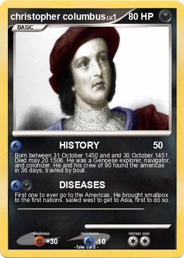 Pokemon christopher columbus