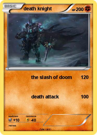 Pokemon death knight