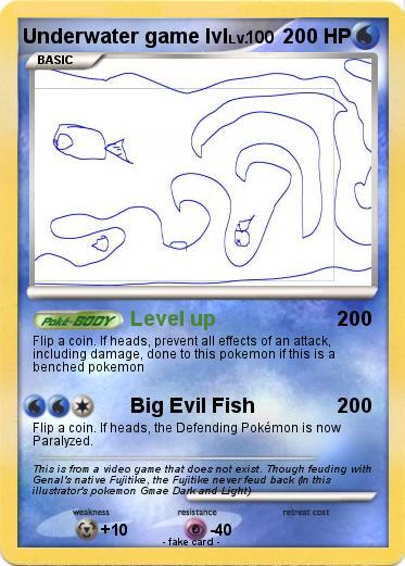 Pokemon Underwater game lvl