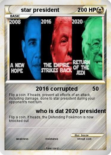 Pokemon star president