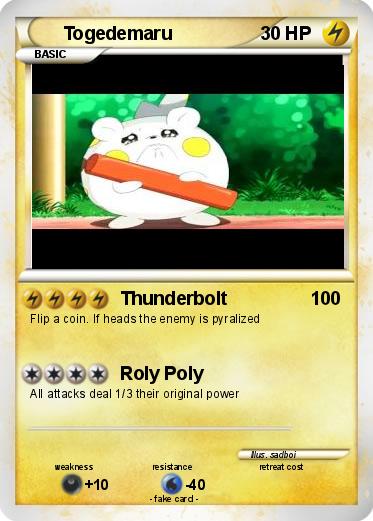 Pokemon Togedemaru