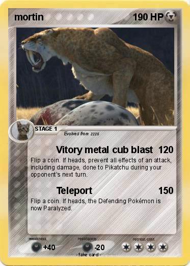 Pokemon mortin