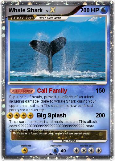 Pokemon Whale Shark