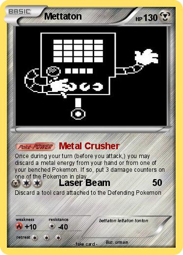 Pokemon Mettaton