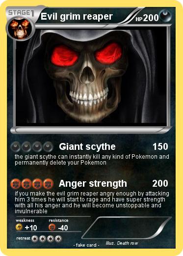 Pokemon Evil grim reaper