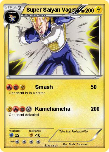 Pokemon Super Saiyan Vageta