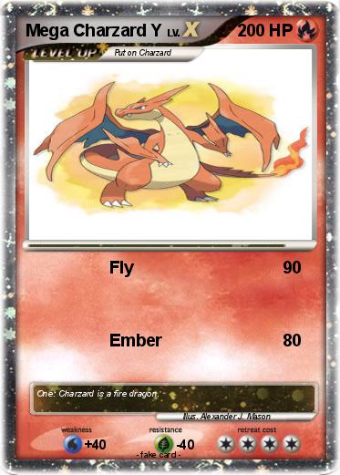 Pokemon Mega Charzard Y