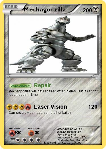 Pokemon Mechagodzilla