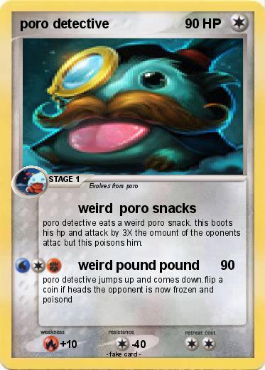 Pokemon poro detective