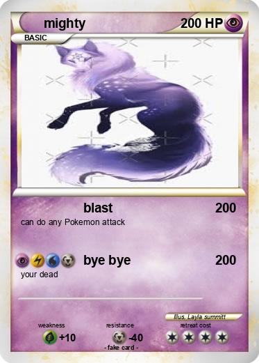 Pokemon mighty