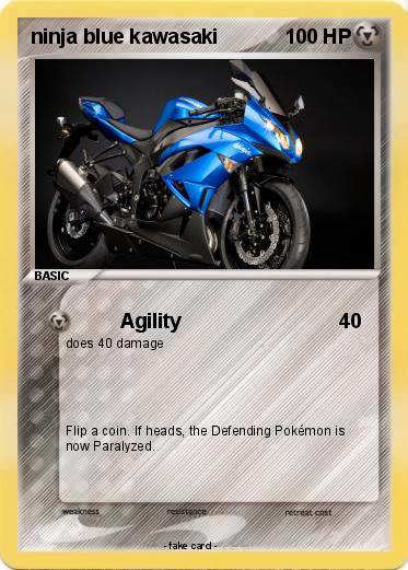 Pokemon ninja blue kawasaki