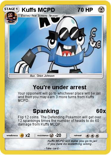 Pokemon Kuffs MCPD