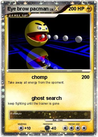 Pokemon Eye brow pacman