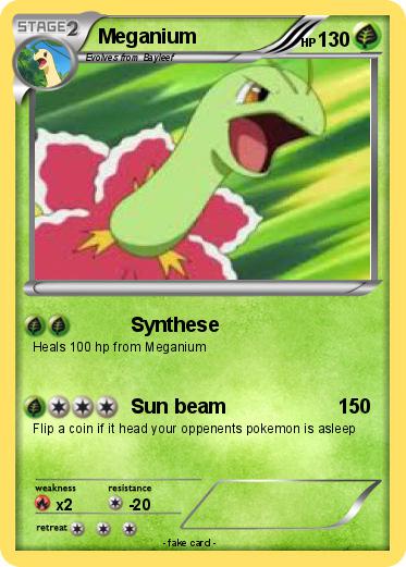 Pokemon Meganium