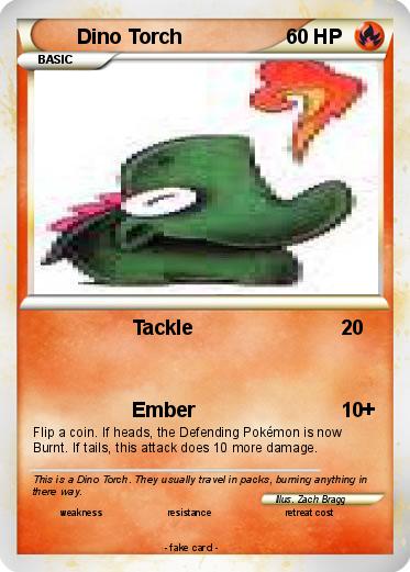 Pokemon Dino Torch