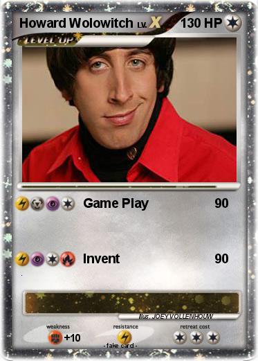 Pokemon Howard Wolowitch