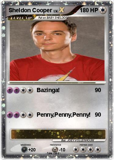Pokemon Sheldon Cooper