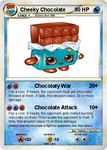 Pokemon Cheeky Chocolate