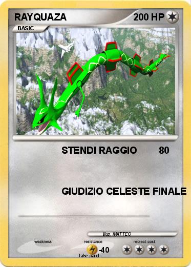 Pokemon RAYQUAZA