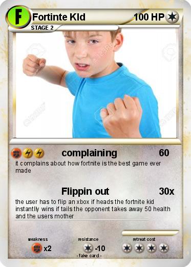 Pokemon Fortinte KId