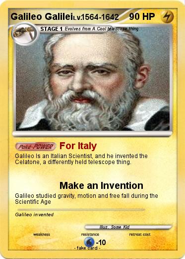 Pokemon Galileo Galilei