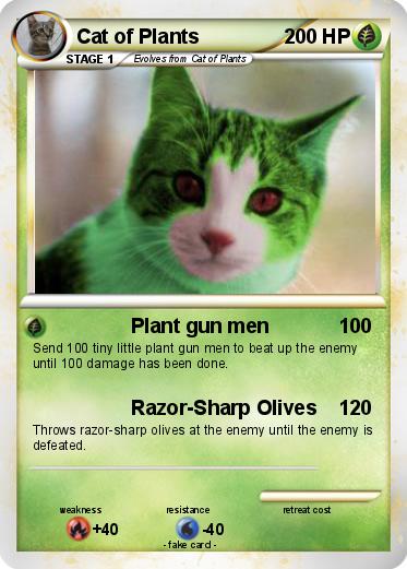 Pokemon Cat of Plants
