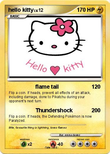 Pokemon hello kitty