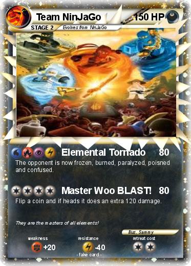 Pokemon Team NinJaGo