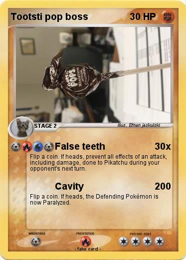 Pokemon Tootsti pop boss
