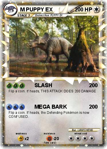 Pokemon M PUPPY EX
