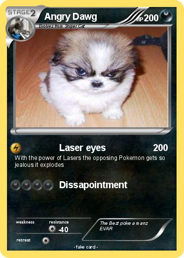 Pokemon Angry Dawg