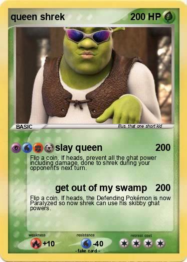 Pokemon queen shrek
