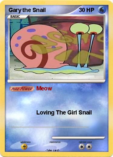 Pokemon Gary the Snail