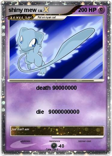 Pokemon shiny mew