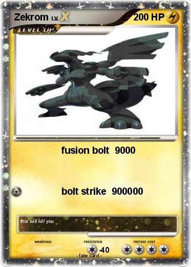 Pokemon Zekrom