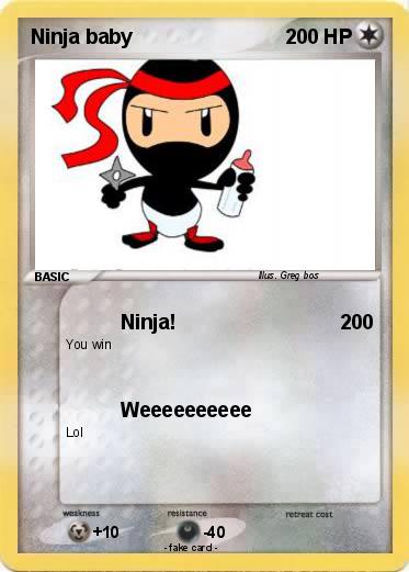 Pokemon Ninja baby