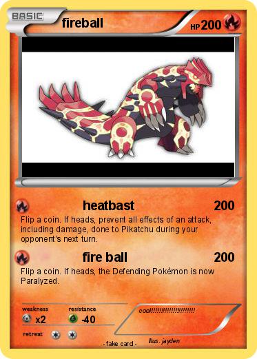Pokemon fireball