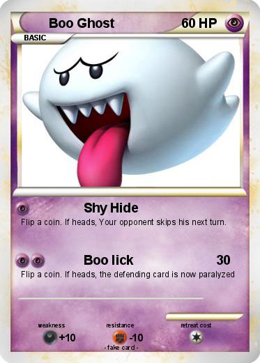 Pokemon Boo Ghost