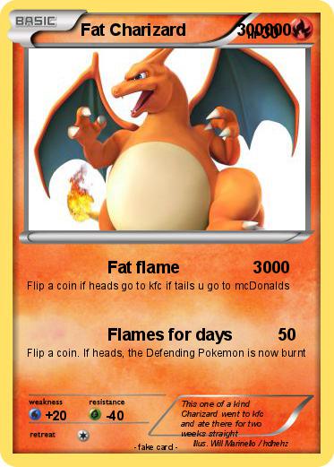 Pokemon Fat Charizard           300000