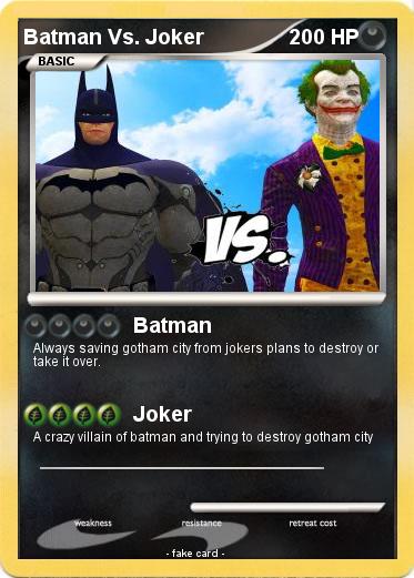 Pokemon Batman Vs. Joker