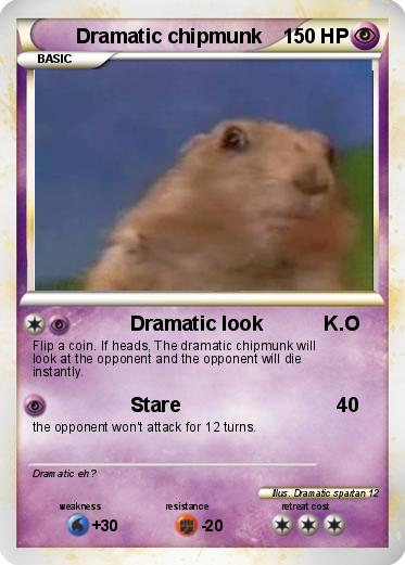 Pokemon Dramatic chipmunk