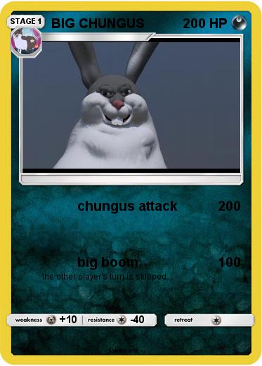 Pokemon BIG CHUNGUS
