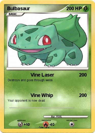 Pokemon Bulbasaur