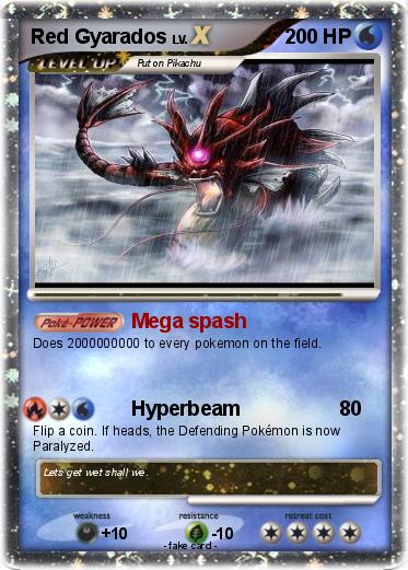 Pokemon Red Gyarados
