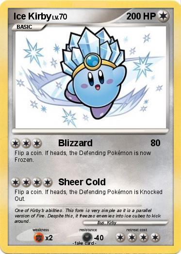Pokemon Ice Kirby